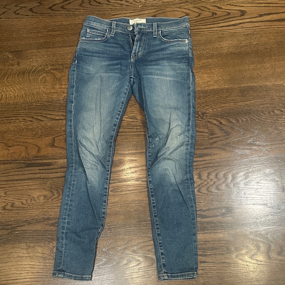Current/Elliott Dark Blue Skinny Jeans